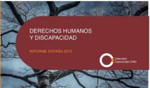 DERECHOS HUMANOS Y DISCAPACIDAD 2016  CERMI