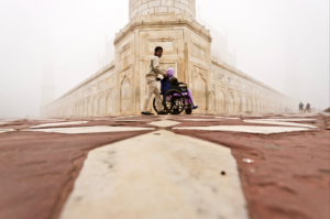 Francisco Sardón, discapacidad, PREDIF, silla de ruedas, India, turismo accesible