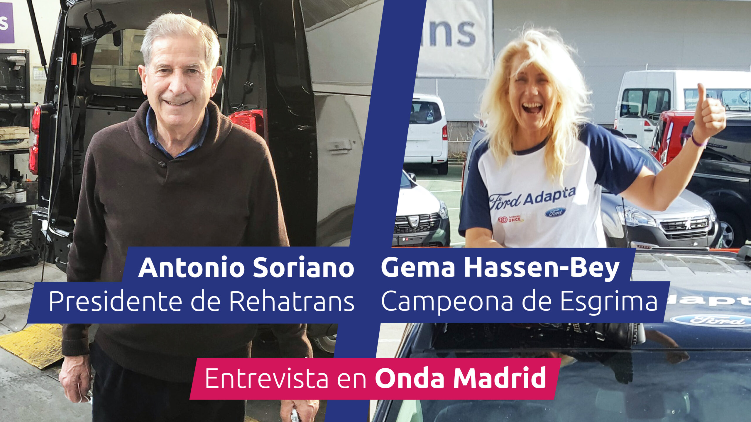 Antonio Soriano y Gema Hassen-Bey en Onda Madrid